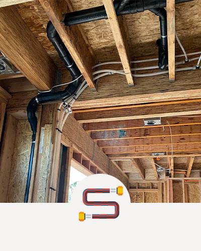 New construction plumbing