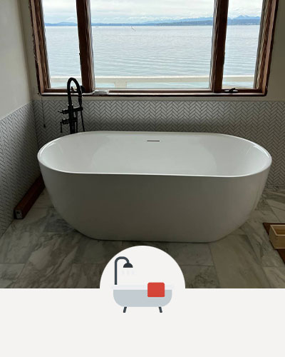 Tub installation